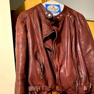 100% leather Ralph Lauren jacket